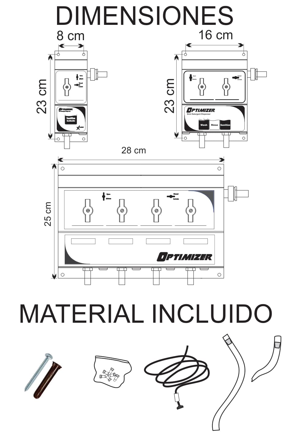 Dimensiones Optimizer